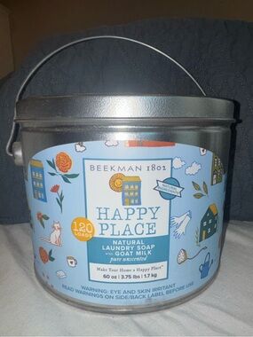 Beekman 1802 Happy Place Goat Milk Laundry Soap Unscented 120 Loads